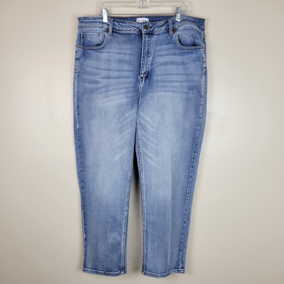 Cello Denim - Ms Cello Slim Straight Leg Jeans